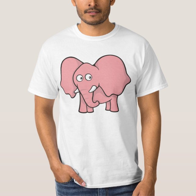 Pink elephant T-Shirt (Front)