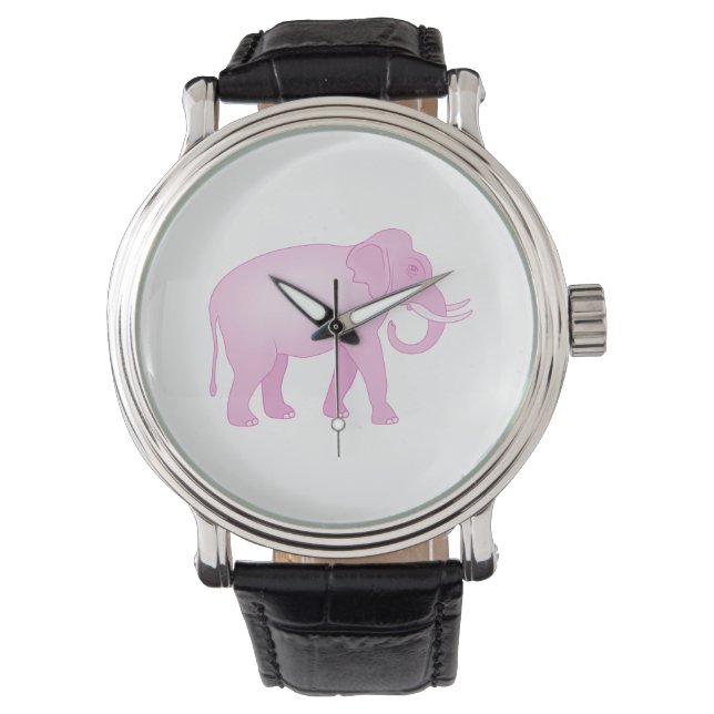 Pink Elephant Watch (Front)