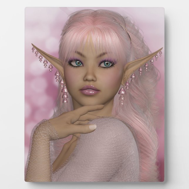 Pink Elf Plaque (Front)