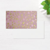 Pink Embroidered Flowers (Desk)