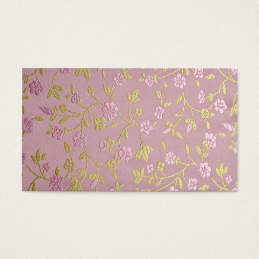 Pink Embroidered Flowers (Front)