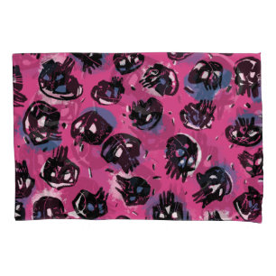 Pink emo scull Home & Living Bedding Pillowcases