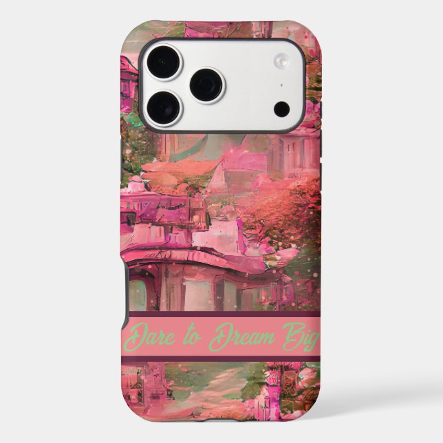 Pink Enchanting Fantasy Forest  Case-Mate iPhone Case (Back)