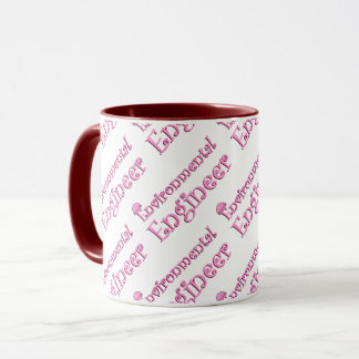 Pink Environmental Engineer Mug