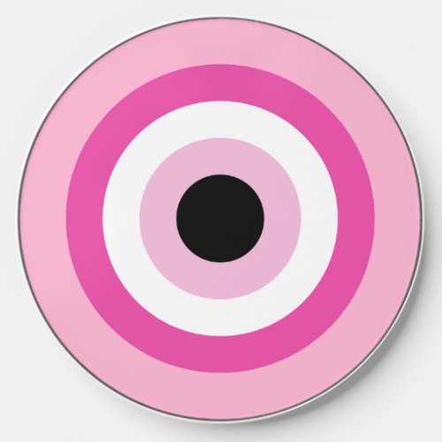 Pink Evil Eye Wireless Charger