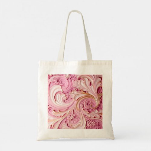 Pink Extravagant Fancy Shopping Tote Bag
