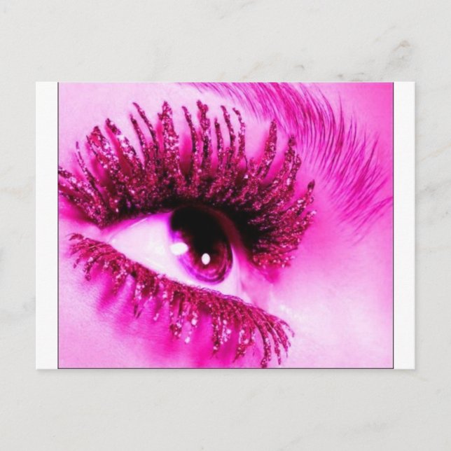 Pink Eye Postcard (Front)