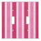 Pink Fabric Texture Stripes Pattern
