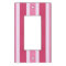 Pink Fabric Texture Stripes Pattern