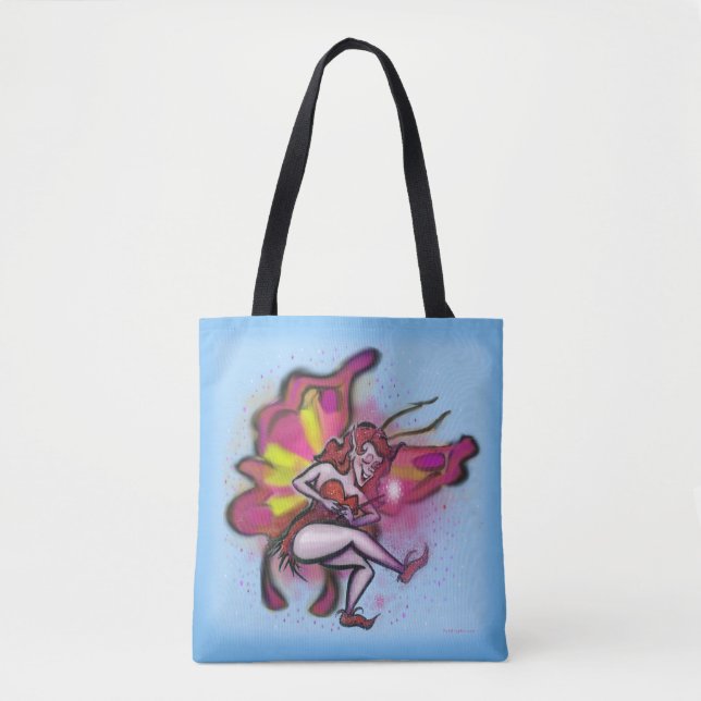 Pink Faerie Tote Bag (Front)