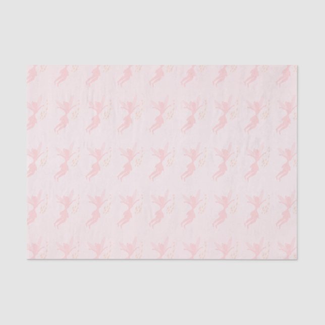 Pink Fairies Pink Tissue Paper (Front)