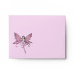 Pink Fairy A2 Envelopes for Invitations