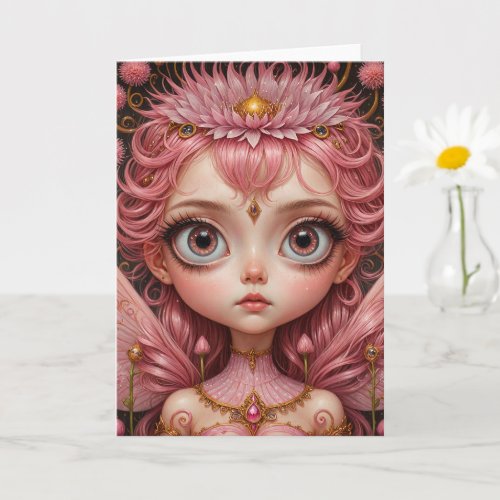 Pink Fairy Card