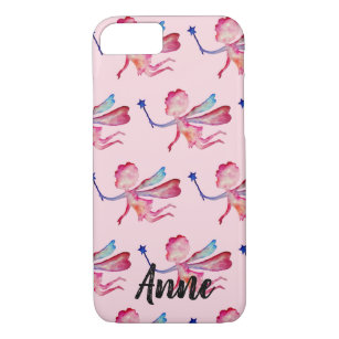 Pink Fairy Custom Apple iPhone 8/7, Barely There iPhone 8/7 Case