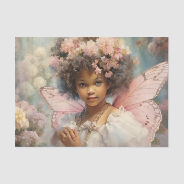 Pink Fairy  Tissue Paper (Front)