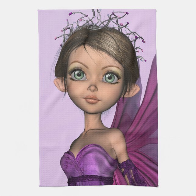 Pink Fairy Towel (Vertical)
