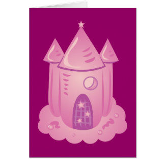 Pink Fairytale Castle Cards