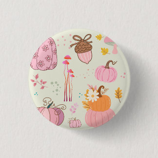 Pink Fall Button