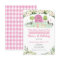 Pink Farm Floral Birthday