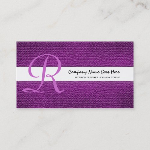 Pink fashion stylist seamstress tailor business cards