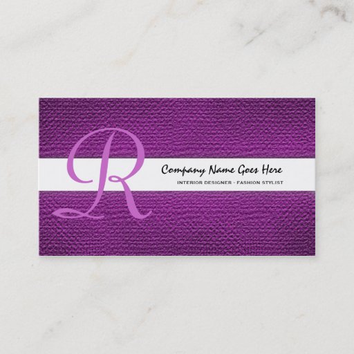 Customizable Pink fashion stylist seamstress tailor business cards