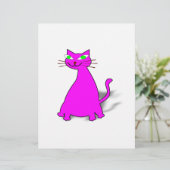 Pink Fat Cat (Standing Front)