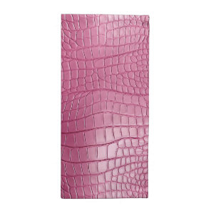 Pink Faux Alligator Animal Print Cloth Napkin