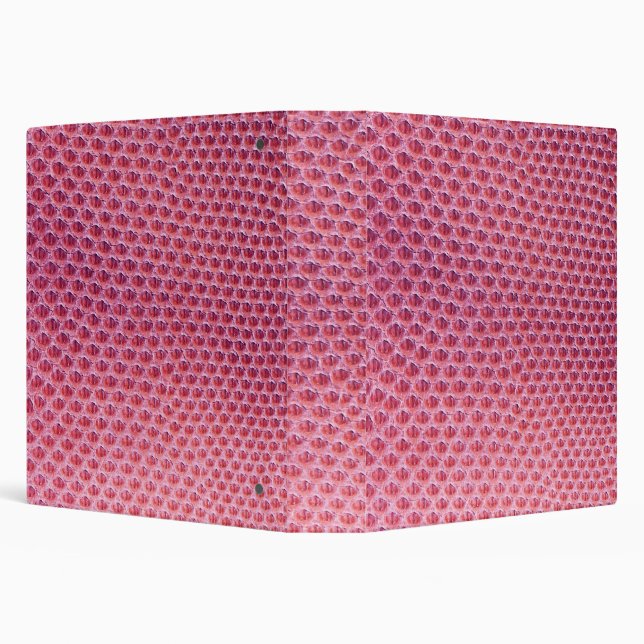 Pink Faux Leather Avery Binder (Background)