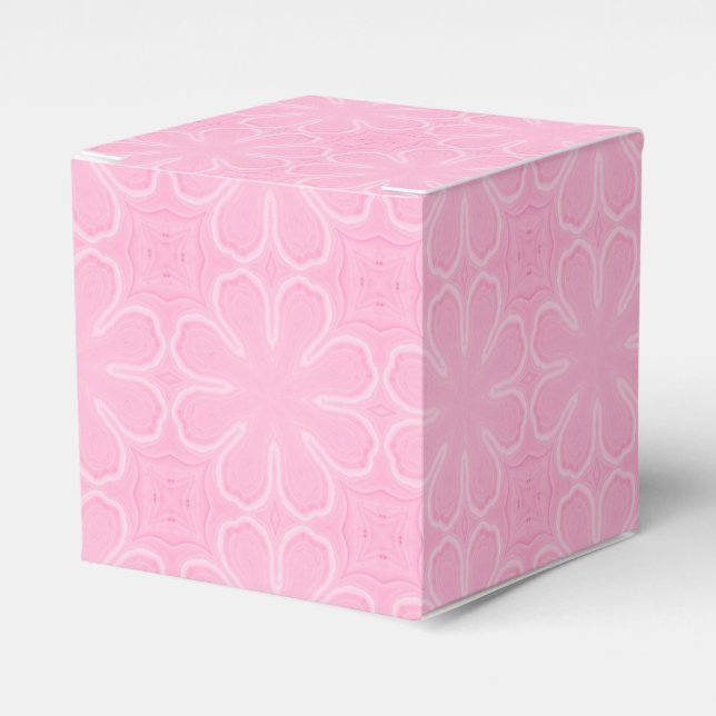 Pink Favor Boxes (Front Side)