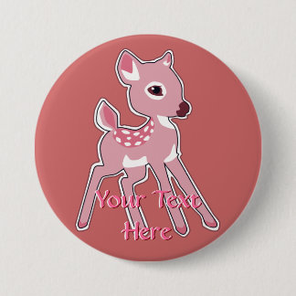 Pink Fawn Button