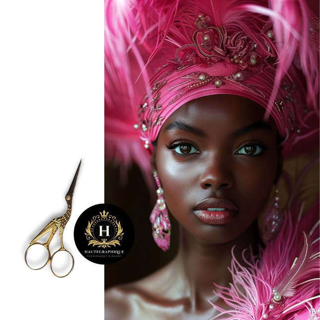 Pink Feather Glamour Decoupage Tissue Paper (Creator Uploaded)