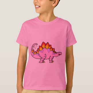 Pink female Stegosaurus T-Shirt