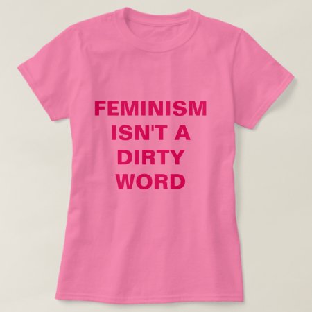 Pink Feminist T-shirt