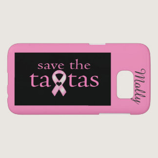 Pink Fight Breast Cancer Ribbon Choose device Samsung Galaxy S7 Case