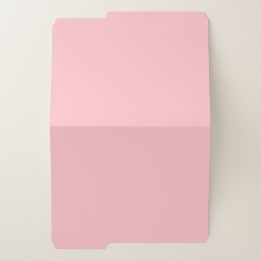 Pink File Folder Zazzle