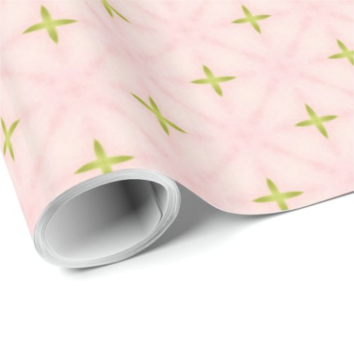 Pink Filo French Pattern Wrapping Paper