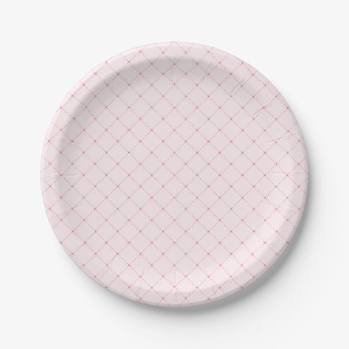 Pink First Rodeo Cowgirl Birthday Paper Plates