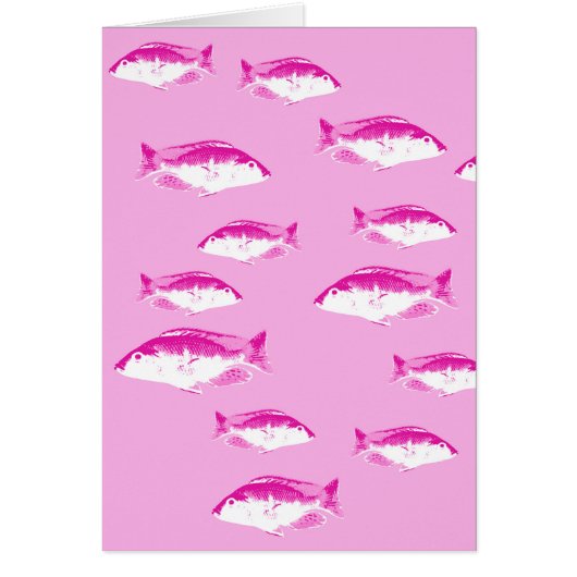 Pink fish cards (Front)