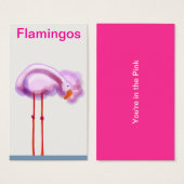 Pink flamingo (Front & Back)