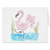 Pink Flamingo #13 by EelKat Wendy C Allen (Front Horizontal)