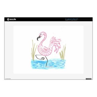 Pink Flamingo #13 by EelKat Wendy C Allen Skin For 15