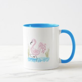 Pink Flamingo #13 Mug