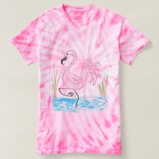 Pink Flamingo #13 T-Shirt