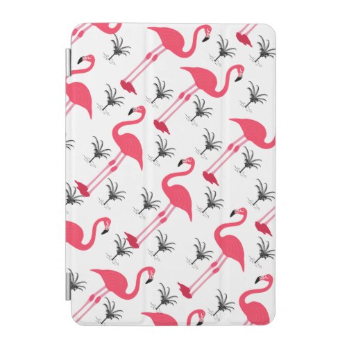 Pink Flamingo and Palm Tree iPad Mini Cover