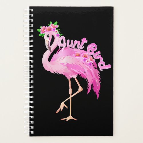 pink flamingo aunt bird christmas gift matching fa planner