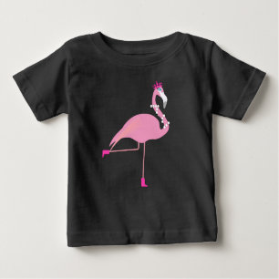 Pink Flamingo - Baby Fine Jersey T-Shirt Baby T-Shirt