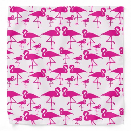 Pink Flamingo Bandana