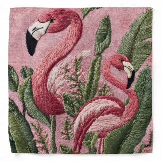 Pink Flamingo Bandana for Her