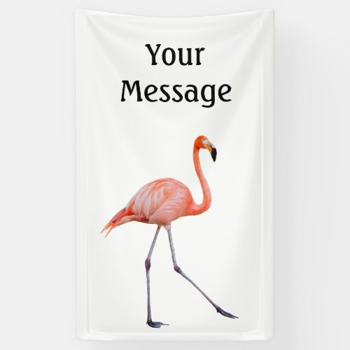 Pink Flamingo Banner