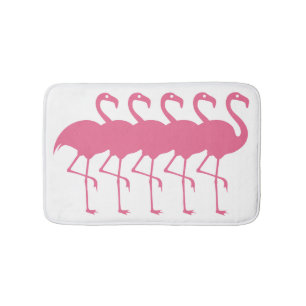 Pink Flamingo Bath Mats